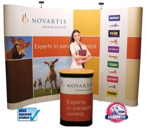 Pop up banner 3x3 meter, 2x3 meter, 1x2 meter, 4x 3 meter sizes