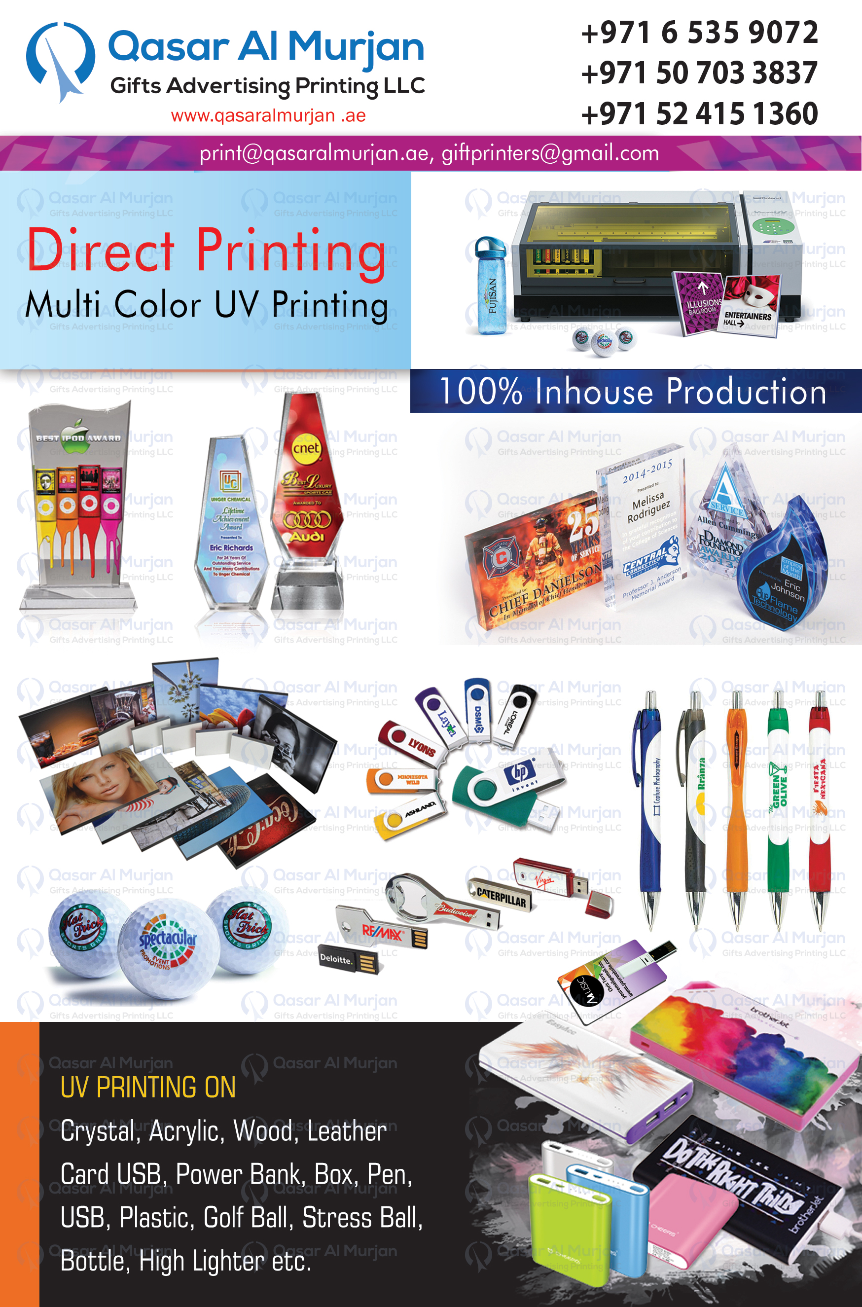Gift and promotioanl items printing
